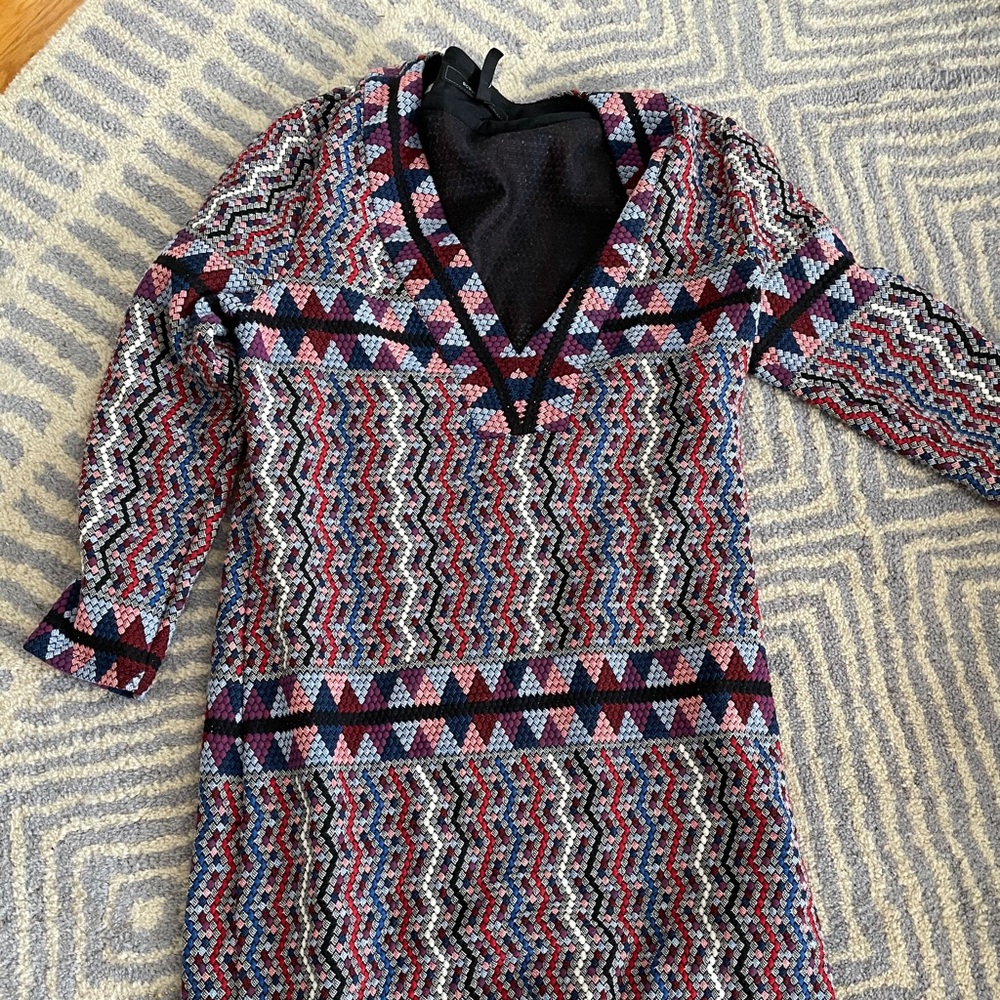 BCBG Tribal Print dress